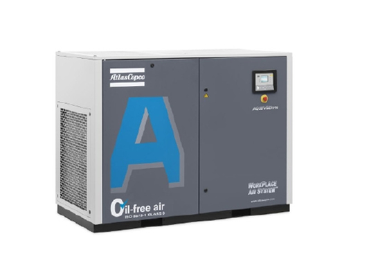 AQ 18 VSD Water Injected Atlas Screw Air Compressor 18kw 69dB Noise Level