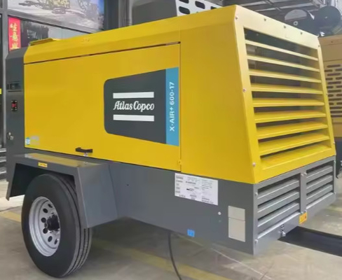 Electric Portable Compressor X-AIR+ 600-17 with Cummins Engine