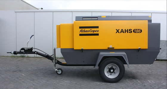 90 Kw Portable Compressor XAHS186E+ FAD 11 M³/min Compression Level 1 For Heavy-Duty