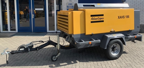 Portable Compressor XAHS186E+ For Heavy-Duty 380v/3ph/50hz 13 Bar Rated Working Pressure 3840*1680*1740 Mm