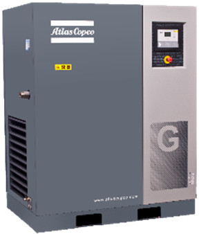 G37 Diesel Rotary  Atlas Screw Air Compressor Oil Injected 37kw