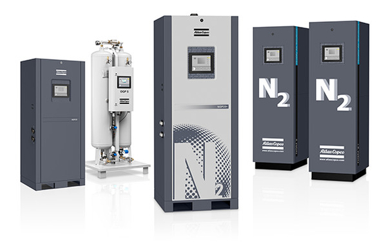 NGM5+ PSA Nitrogen Generator Atlas 820x772x2090mm Dimension