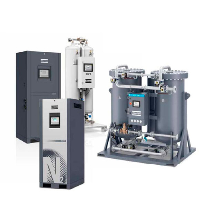 NGP900 N2 Generator Atlas 97.6x99.2x124.4inch Dimensions