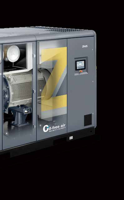 ZR55~750 Oil Free Atlas Screw Air Compressor With TUV Approval