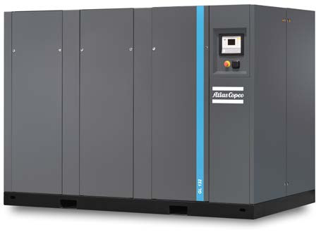 Intelligent Oil Injection Technology and IE4/IE5 Motor in  GA Series GA110VSD++-GA315VSD+ Atlas Screw Air Compressor