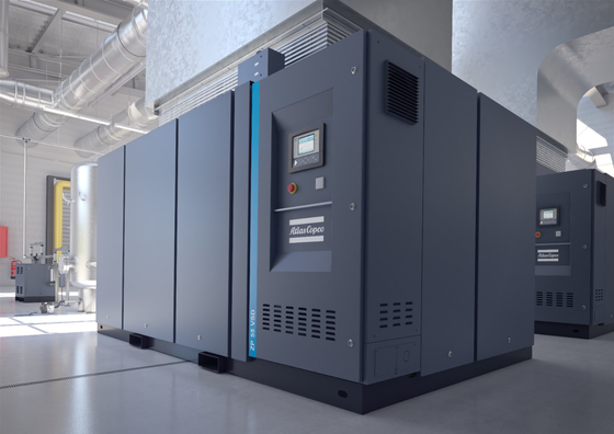 High-Pressure PET Bottle Blowing Made Easy With Oil Free Atlas Screw Air Compressor