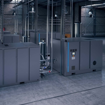 ZD Easy To Install And Oil Free Atlas Screw Air Compressor For Various Pressure Ratios