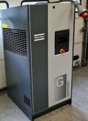 Atlas Screw Air Compressor VSD Plus Ga22vsd+ Energy Saving