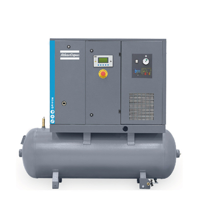 Industrial Oil Lubricated Aluminum Alloy Rotary Screw Air Compressor G4