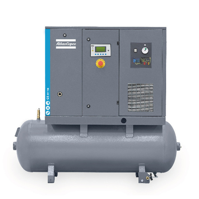 Atlas G Series G5 Rotary Screw Oil-injected Lubricated Air Compressor for Energy Savings