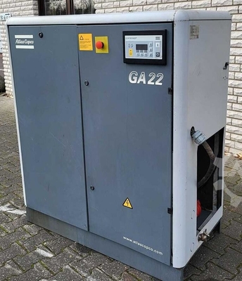 30 HP Power Range Atlas GA Series GA22 With 50Hz/60Hz Frequency