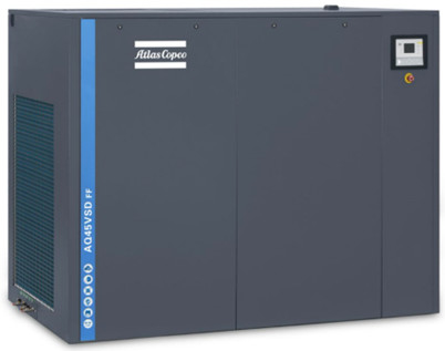 Air Cooling Direct Drive 45KW/60HP Oil Free Screw Air Compressor AQ45VSD With 0 Ppm Oil Content