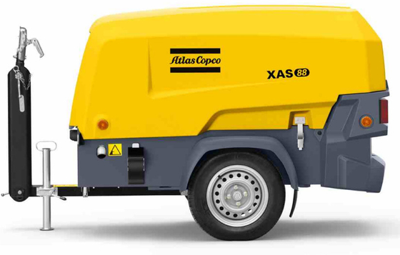 Portable Compressor XAS 88KD 5.0 M³/min FAD for Heavy-Duty Applications