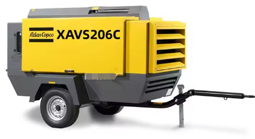 Industrial Portable Compressor XAVS206C With Auto Shut-Off And 12.5 M³/min FAD