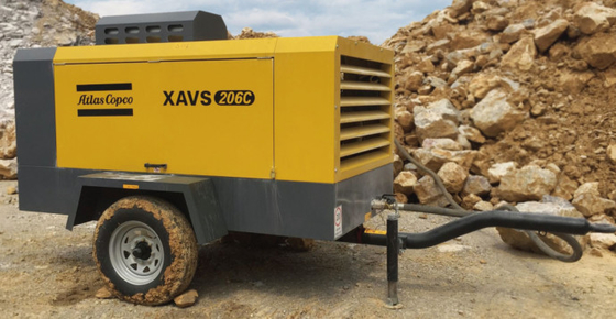 Portable Compressor XAVS206C The Top Solution For Portable And Air Compression In Industrial Applications