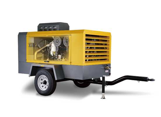 Portable Compressor XAVS206C With 2000kg Capacity Noise Level 80±3 DB A And 1x11/2'' Exhaust Valve Heavy-Duty Design