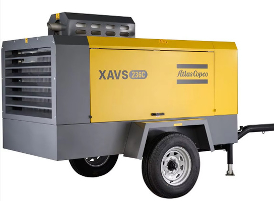 Atlas Copco Medium-Sized Portable Air Compressor XAVS236C For Diverse And Reasonable Pressure And Gas Volume Ratios