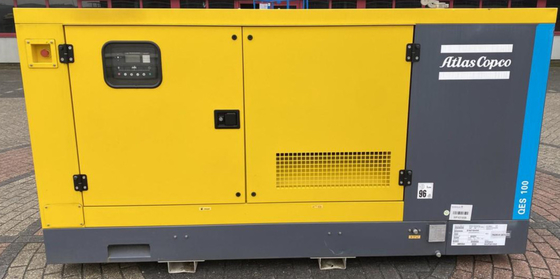 Industrial Grade Power Generator QES100 With Diesel Engine And Electric / Recoil Starting Method 1514KG Capacity