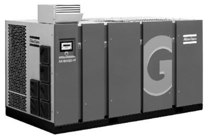 Rotary Screw Oil-injected GA160VSD GA Series Of Atlas With Built-in Dry