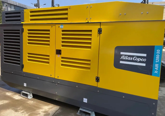 30 Bar Portable Compressor X-AIR 1280-30 680L Diesel Tank Capacity