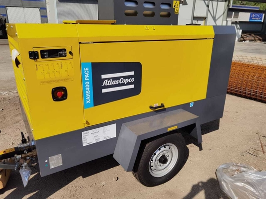 Black Portable Air Compressor XAHS400 PACE 95KW Cummins Engine