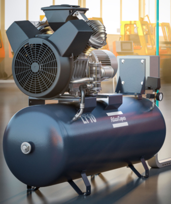 Atlas LT10 Rotary Screw Air Compressor 7.5Kw 50hz 68-83 DB(A)