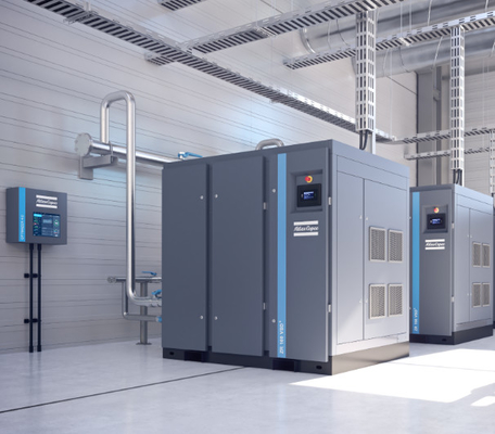 Oil Free ZE ZA VSD , Low Pressure  Atlas Screw Air Compressor EMC Certificate