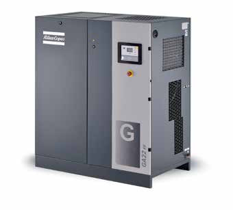Ga90 Air Compressor Oil Injected Rotary  Atlas Screw Air Compressor