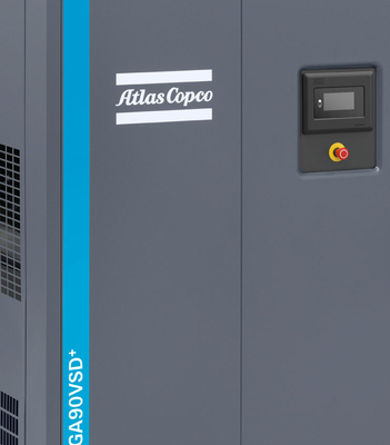 Ga90 Air Compressor Oil Injected Rotary  Atlas Screw Air Compressor
