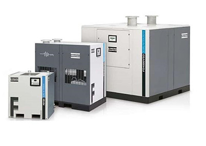 F400 Refrigerant Compressed Air Dryers Cools 4200W Atlas 400l/s Inlet Capacity