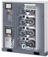 AQ-37 VSD Oil Free Atlas  Screw Air Compressor 37kw Water Injected