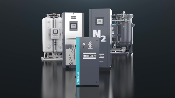 ISO Certificate Atlas Oxygen Generator OGP55 93% 90% 95% Purity