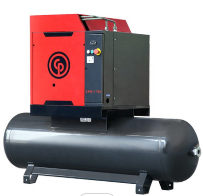 11kw Chicago Pneumatic Screw Air Compressor CPM15 Lubricated